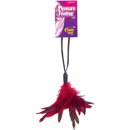 Single Pleasure Feather - Red Single Pleasure Feather - Red