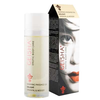 Geisha - Verwarmende Massage Olie Delight
