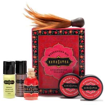 Kamasutra - Strawberry Weekender Kit Kamasutra - Strawberry Weekender Kit
