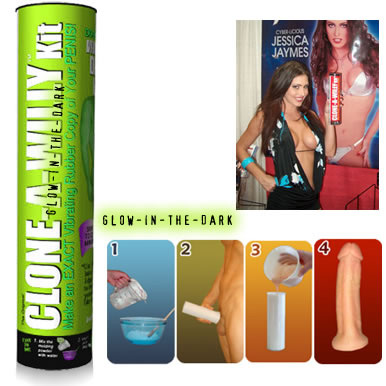 Glow In The Dark Clone A Willy Kit Glow In The Dark Clone A Willy Kit
