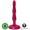 Totaljoy - Butt Plug Curved Small - Rubine Red